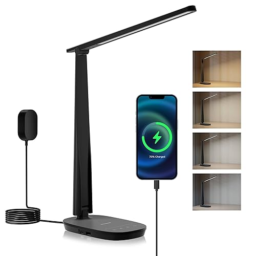 Honeywell HWT-H2 LED Desk Lamp, CRI94 Full Spectrum Eye-Caring Table