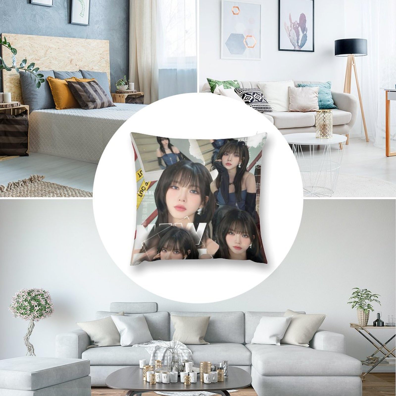 aespa  ニンニン　クッションカバー Amazon.co.jp: エスパ カリナ ジゼル ウィンター ニンニン