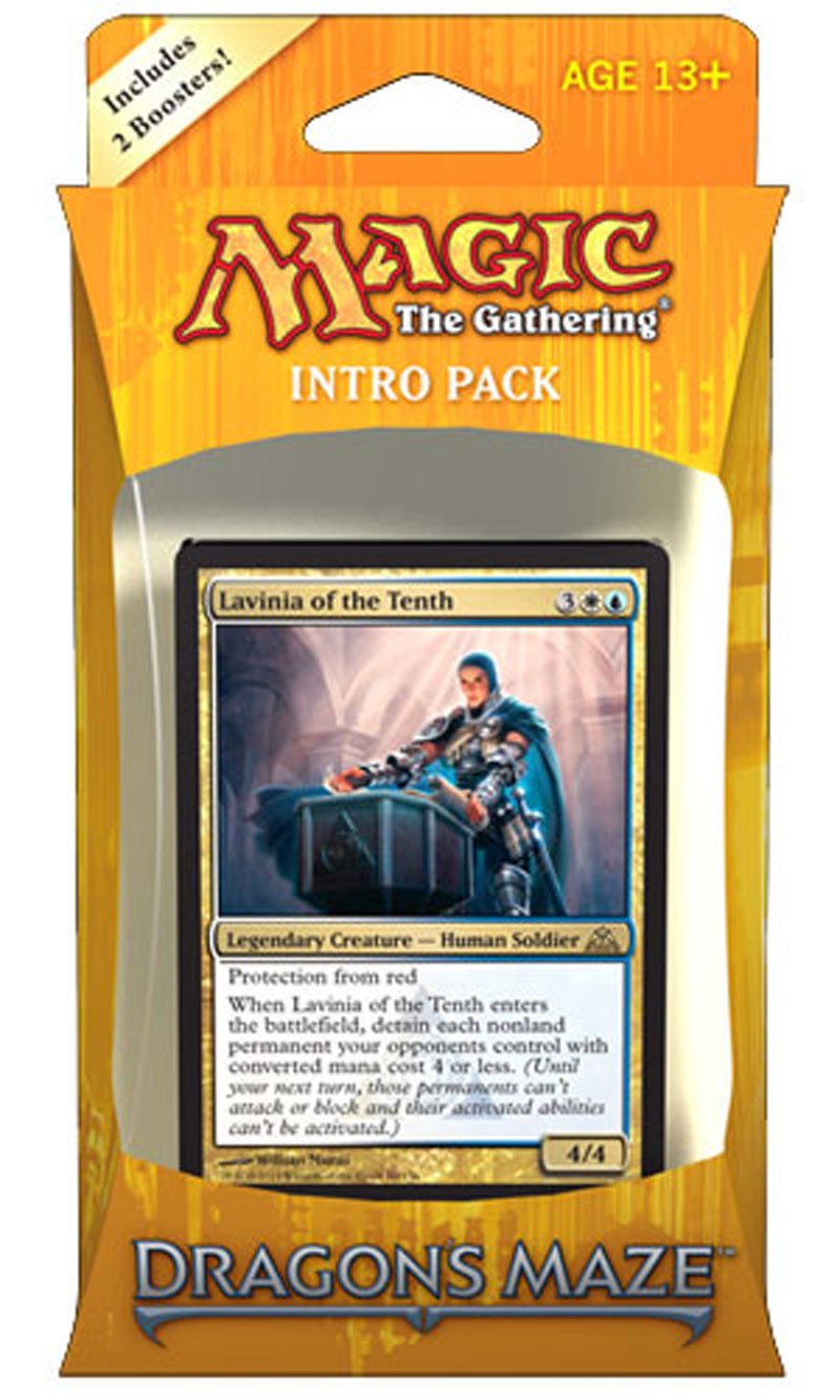 Amazon.com: M:TG Dragon's Maze Set of 5 Intro Packs : Toys & Games