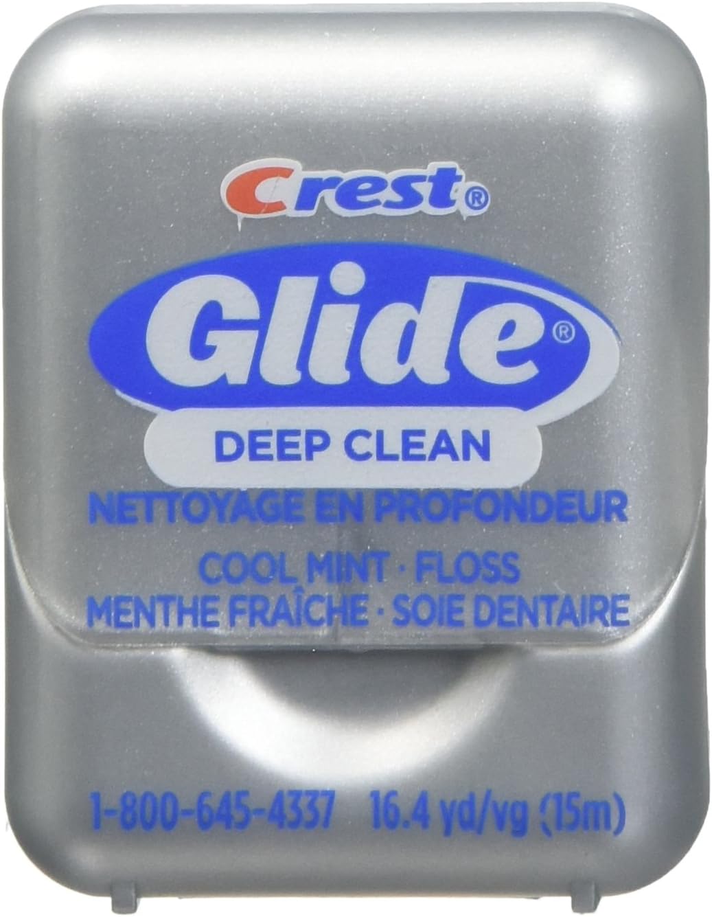 Crest Glide Dental Floss Deep Clean, Mint - 1 Ea 16.4 Yd (Pack of 12)