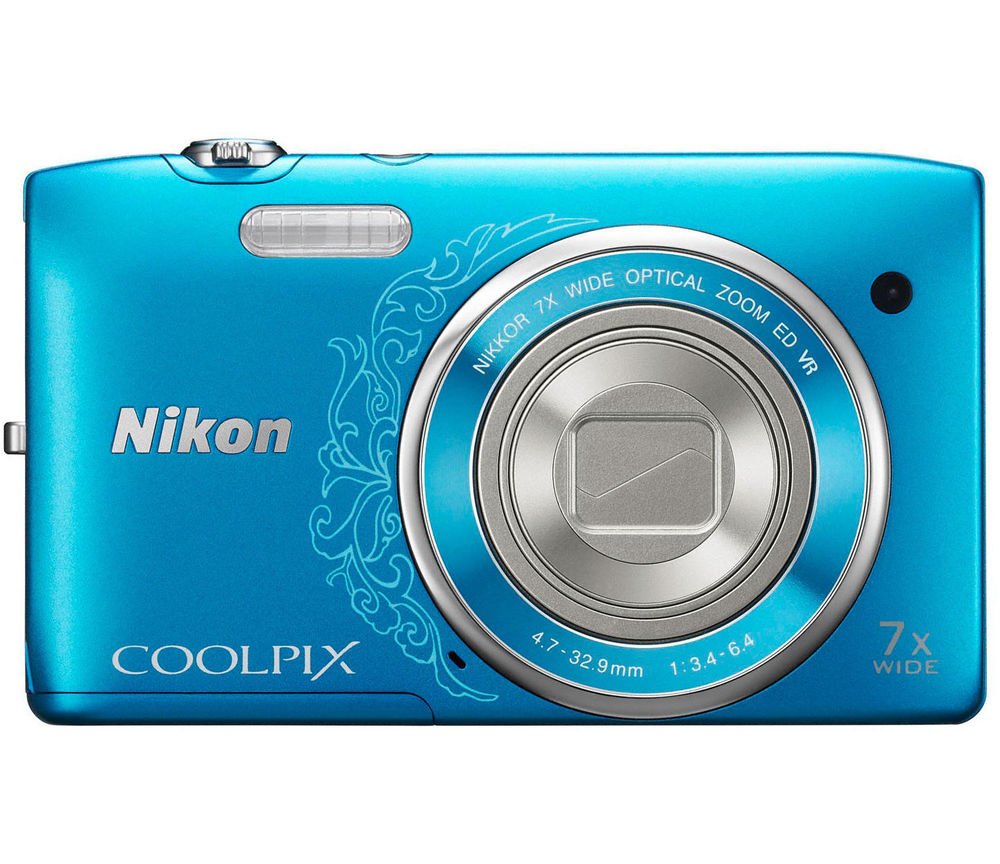 Buy Nikon Coolpix S3500 20.1MP Digital Camera (Decoration Pink