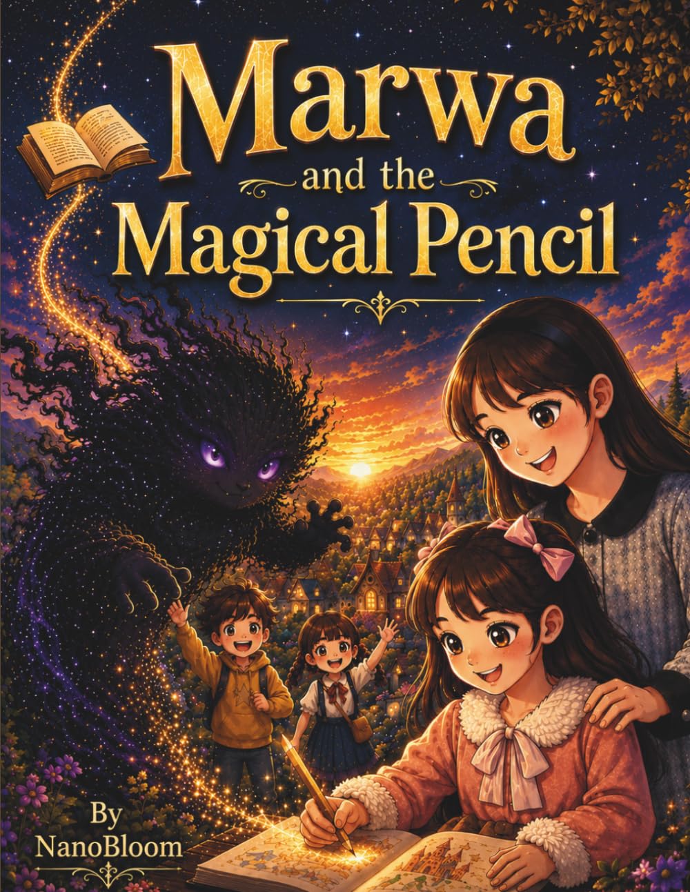 Marwa and the magical pencil: An Inspiring Story about Creativity and Learning from Mistakes for Kids
