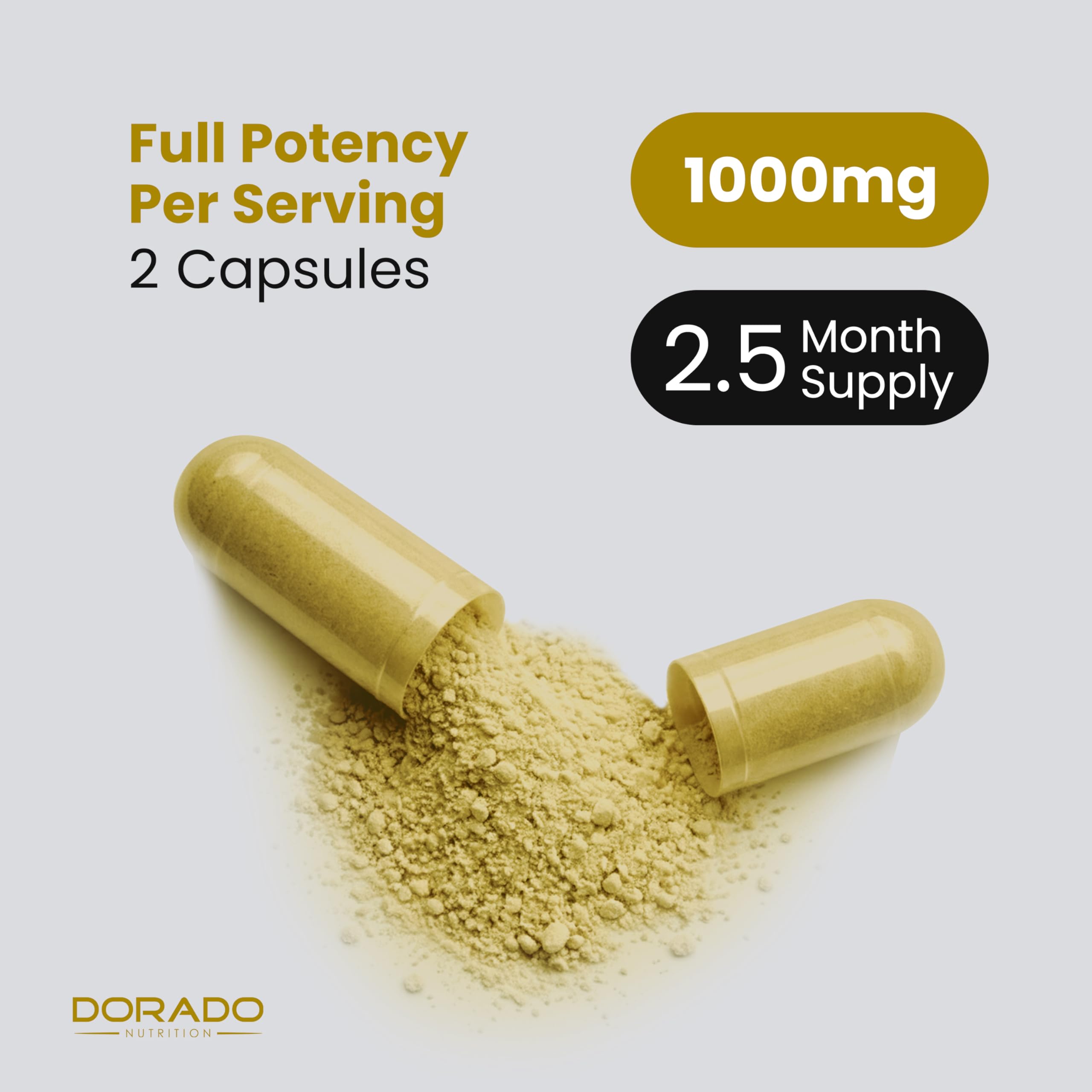 Pure Himalayan Shilajit with 85+ Trace Minerals (150 Capsules, 1000mg Extract per Serving) Pure Shilajit Capsules for Men & Women with Fulvic Acid for Immune Support - USA Made