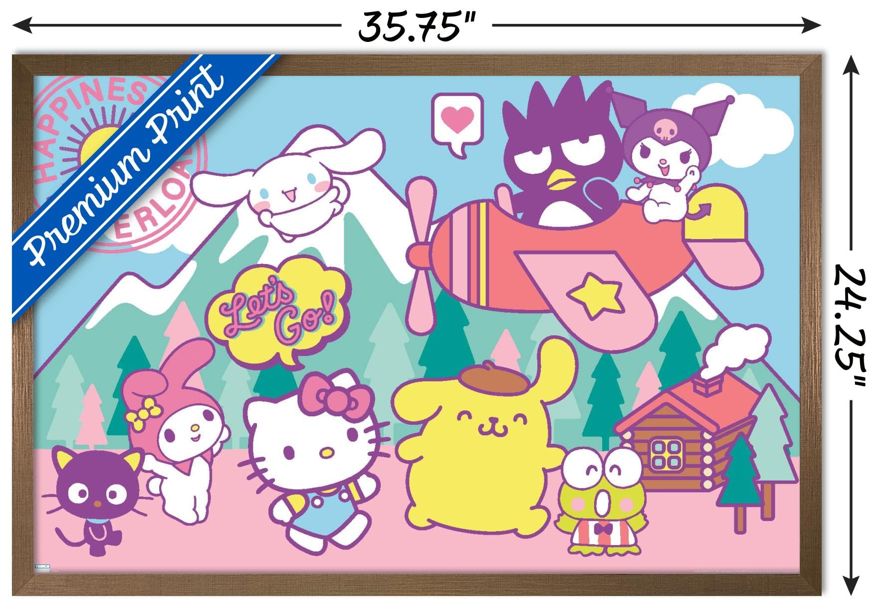 Hello Kitty タオルケット トロピカル　フラミンゴデザイン Amazon.com: Trends International Hello Kitty and Friends: 22