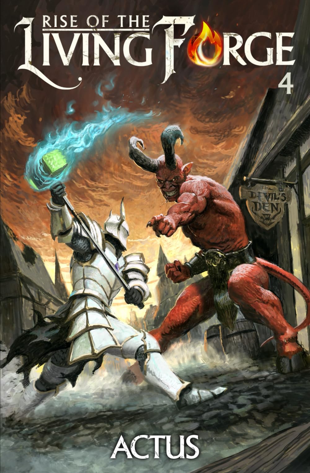 Rise of the Living Forge 4: A LitRPG Adventure