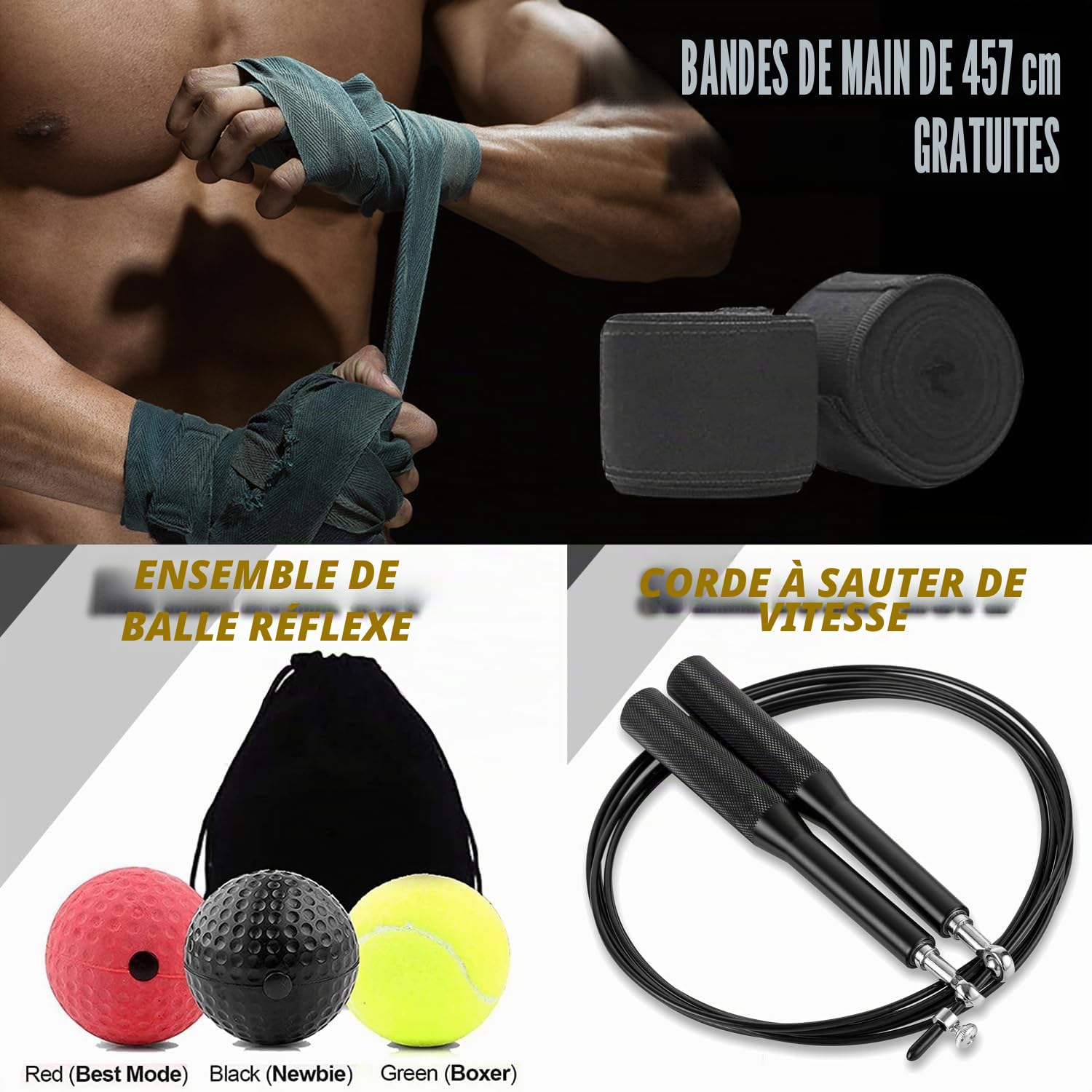 Sac de Frappe pour Adultes, 1,2 m PU Lourd Sac de Boxe Ensemble avec Gants de 340,2 g pour MMA, Kickboxing, Boxe, karaté, entraînement à la Maison