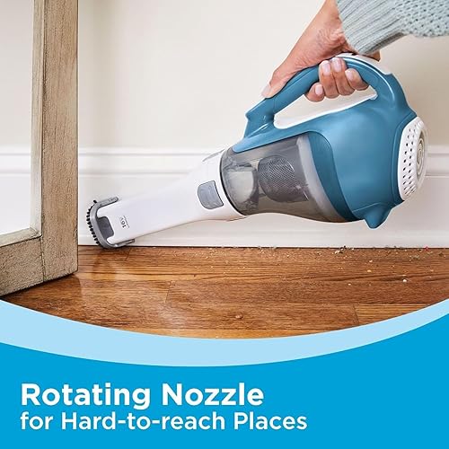 Miniatura 2 de BLACKY+DECKERR Dust Buster AdvancedClean - Aspiradora de mano inalámbrica, compacta para el hogar y el automóvil con herramienta para grietas