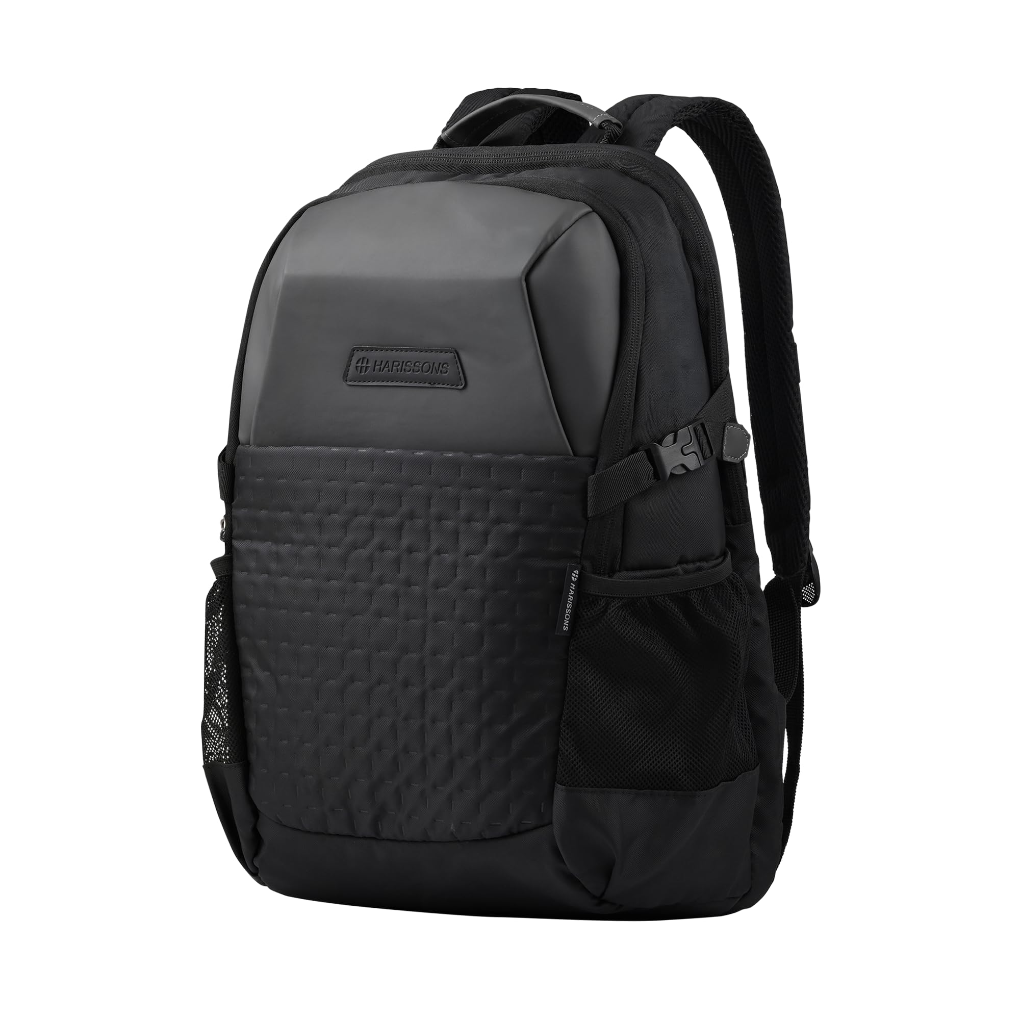 harissons Forge Laptop Backpack | 30L | Lightweight & Durable | Fits 15.6” Laptop | Vegan Leather Accents | Office, Travel & Daily Commute-picture-0