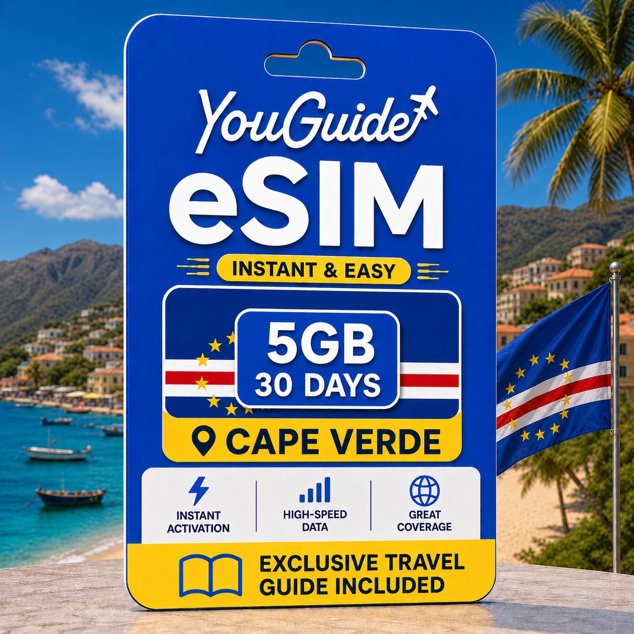 Cabo Verde eSIM 5GB 30Days