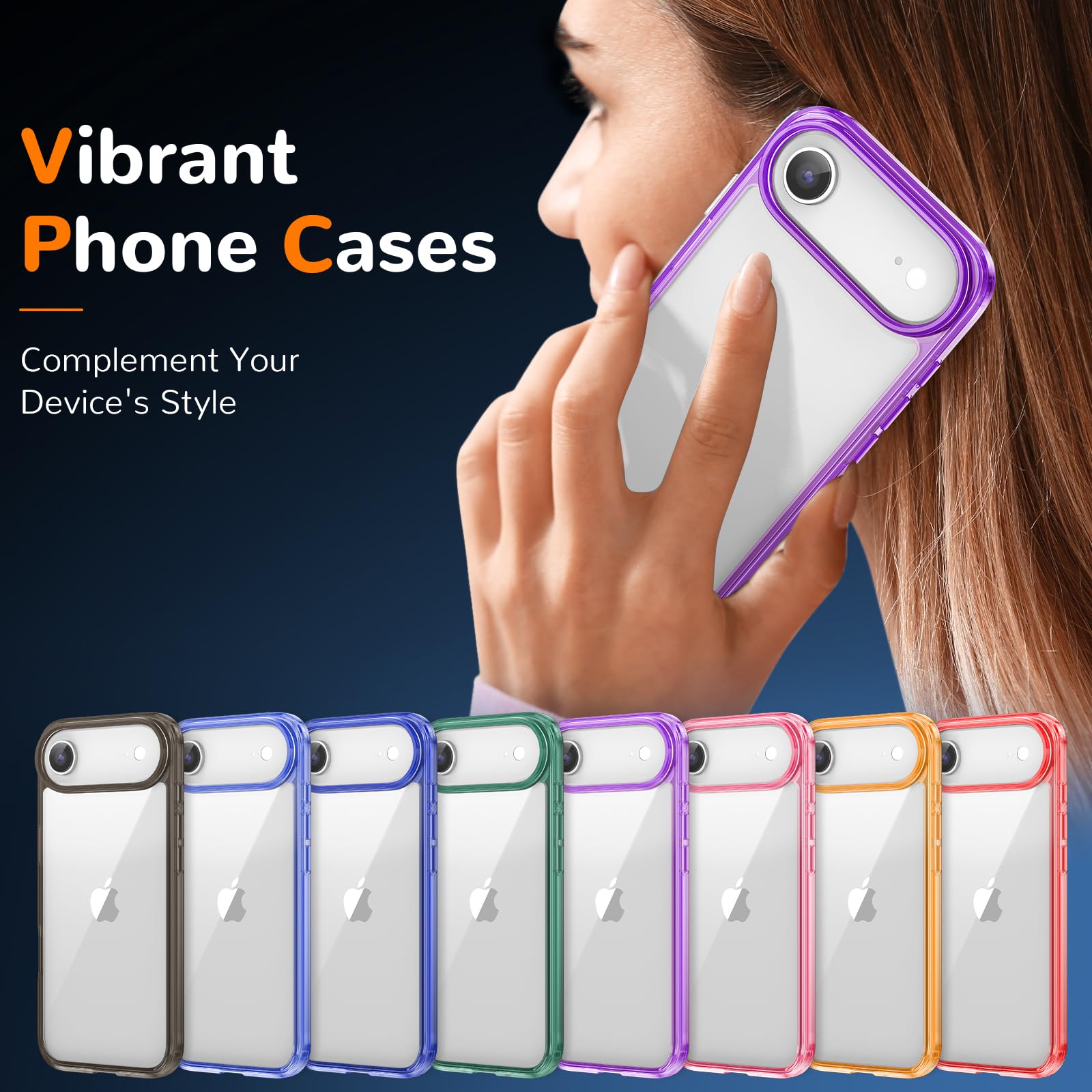 Clear Case for iPhone 15, Ultra Thin, Shockproof TPU Cover, Anti-Yellowing, Crystal Clear, Phone Case for Apple iPhone 15 - Clear — view 95