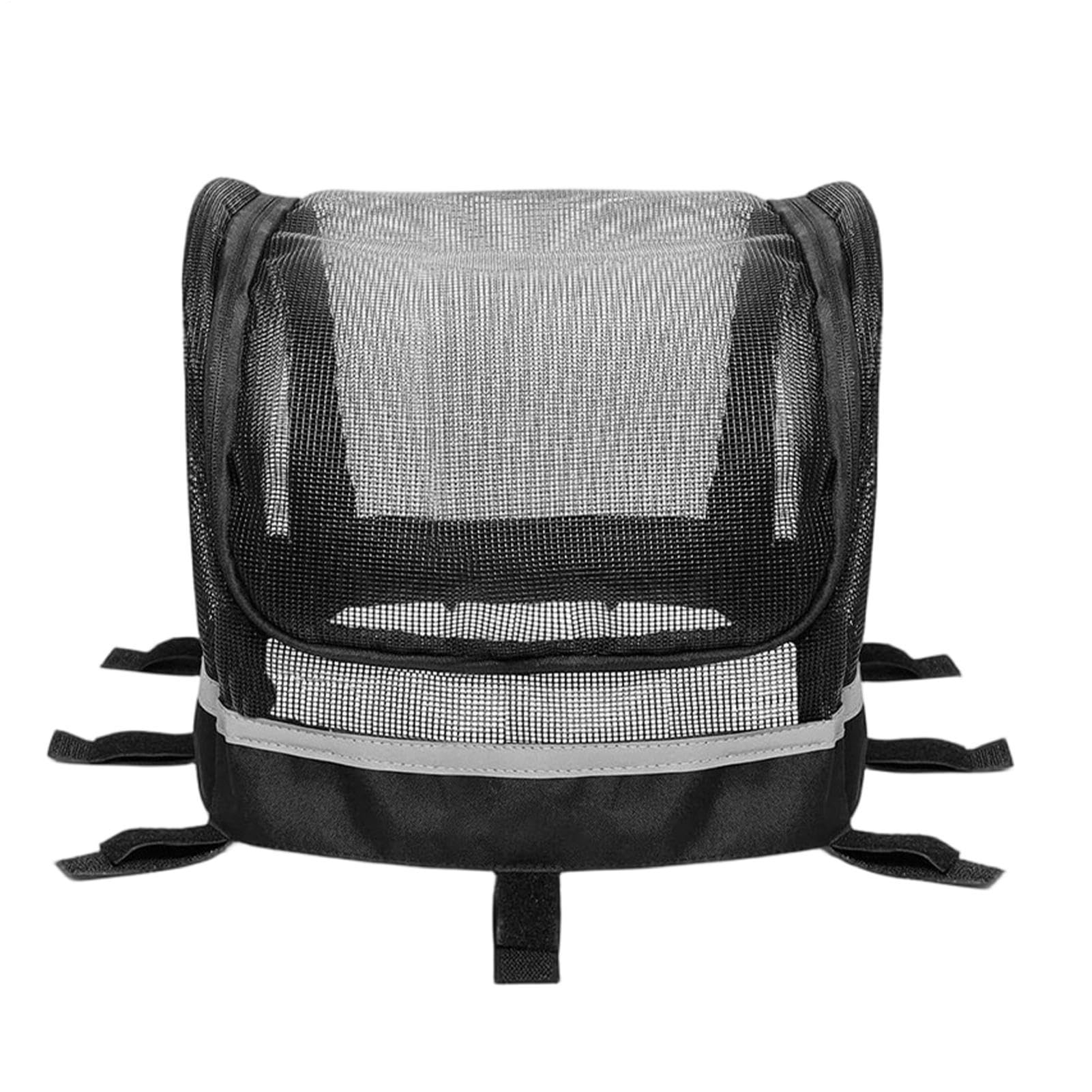 Bike Dog Basket | Pet Bicycle Handlebar Carrier With Window