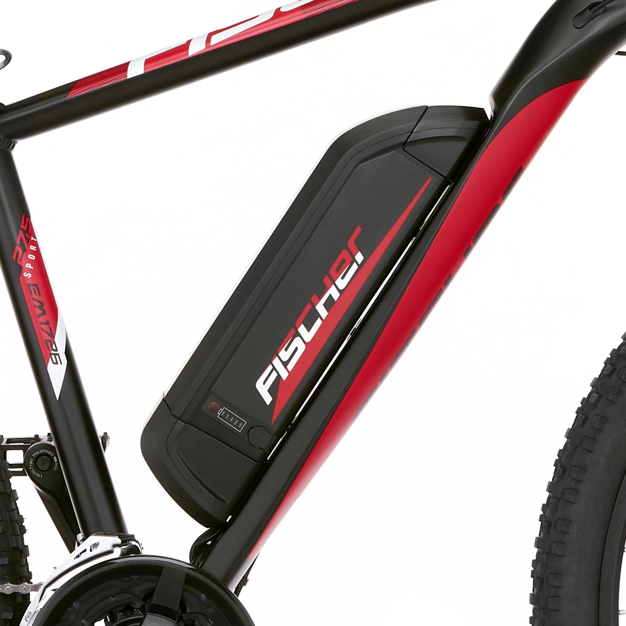 fischer montis em 1726 mountainbike Electric Mountain Bike Matt Black 27.5 Inches RH 48 cm Rear Motor 45 Nm 48 V Battery (557 WH Battery) Sports & Outdoors Farbe:True Black Heather Aquaseal® Repair Adhesive | Allow PayPal & Amazon Checkout