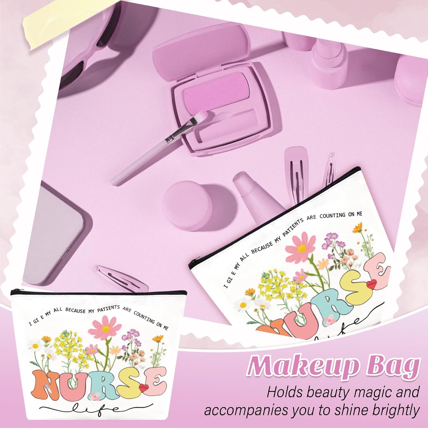 Nurse Gifts for Women, Nurse Practitioner Gifts for Women, Nursing Student, Preceptor, Coworker, Nurses Week Gift with Badge Reel, Socks, Thank You Gift for Retirement, Nurses Day, Graduation - Image 5