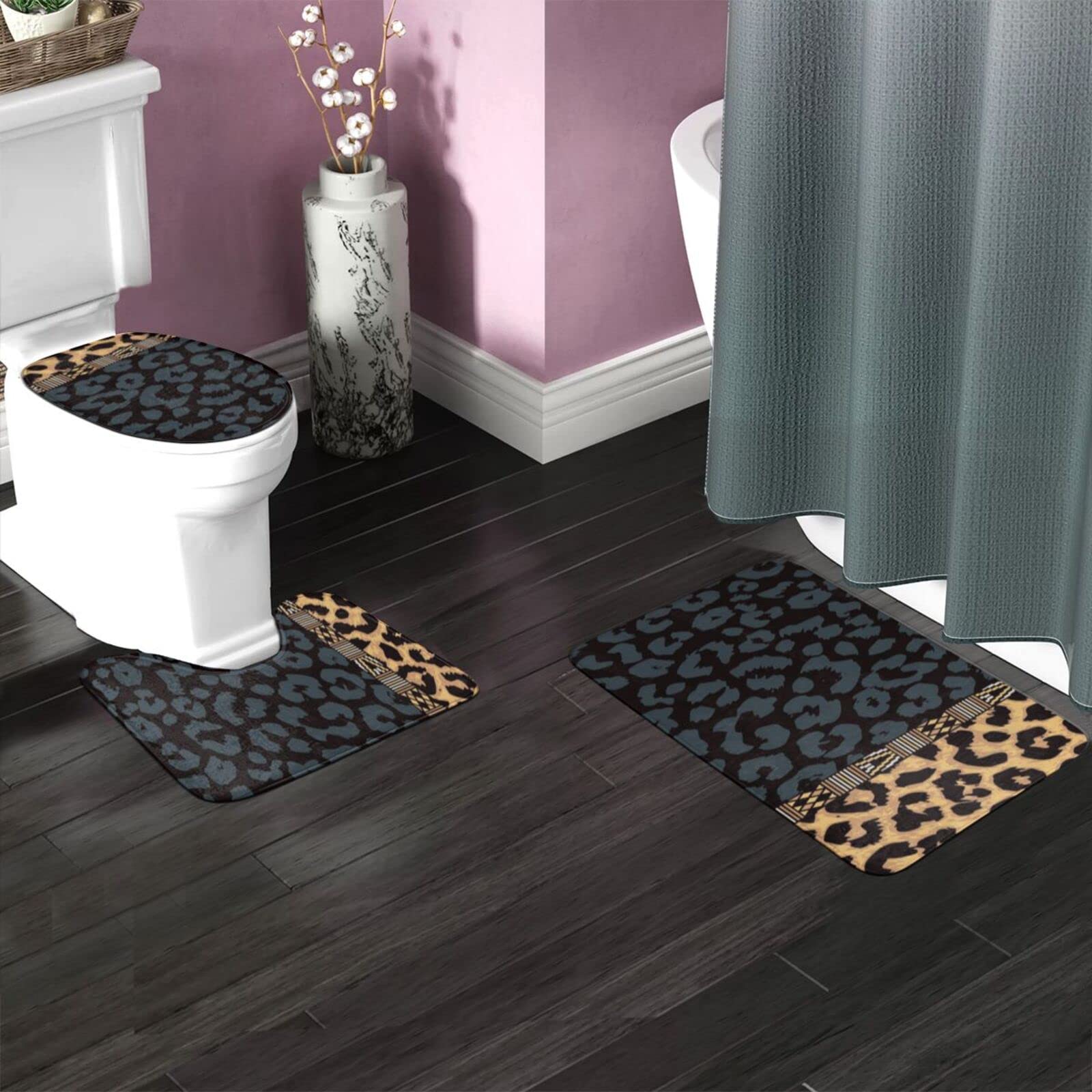 Amazon | バスマット トイレマット 3点 セット タンクカバー