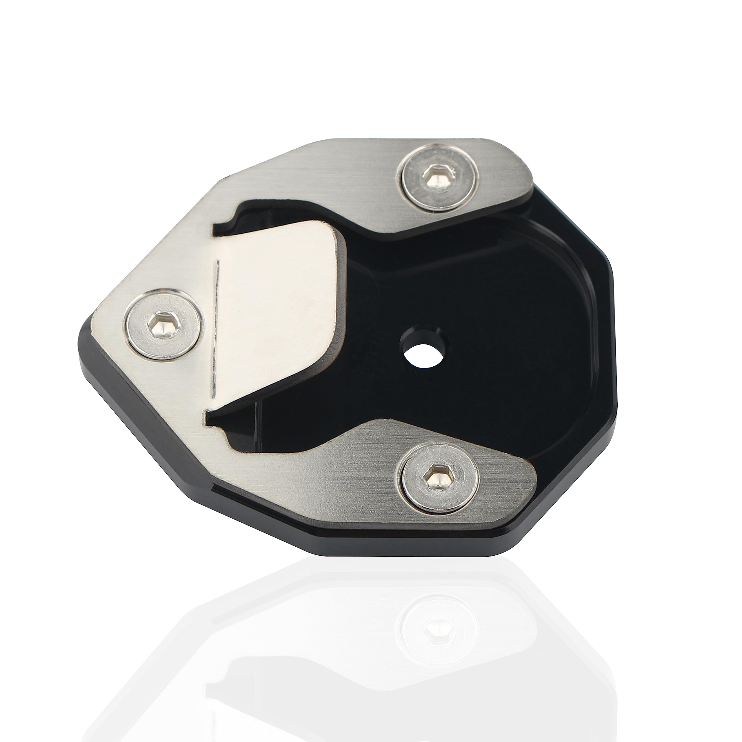 motorcycle kickstand pad Kickstand Sidestand Stand Extension Enlarger Pad Compatible for Himalayan 2018-2023 For SCRAM 411 2021-2023