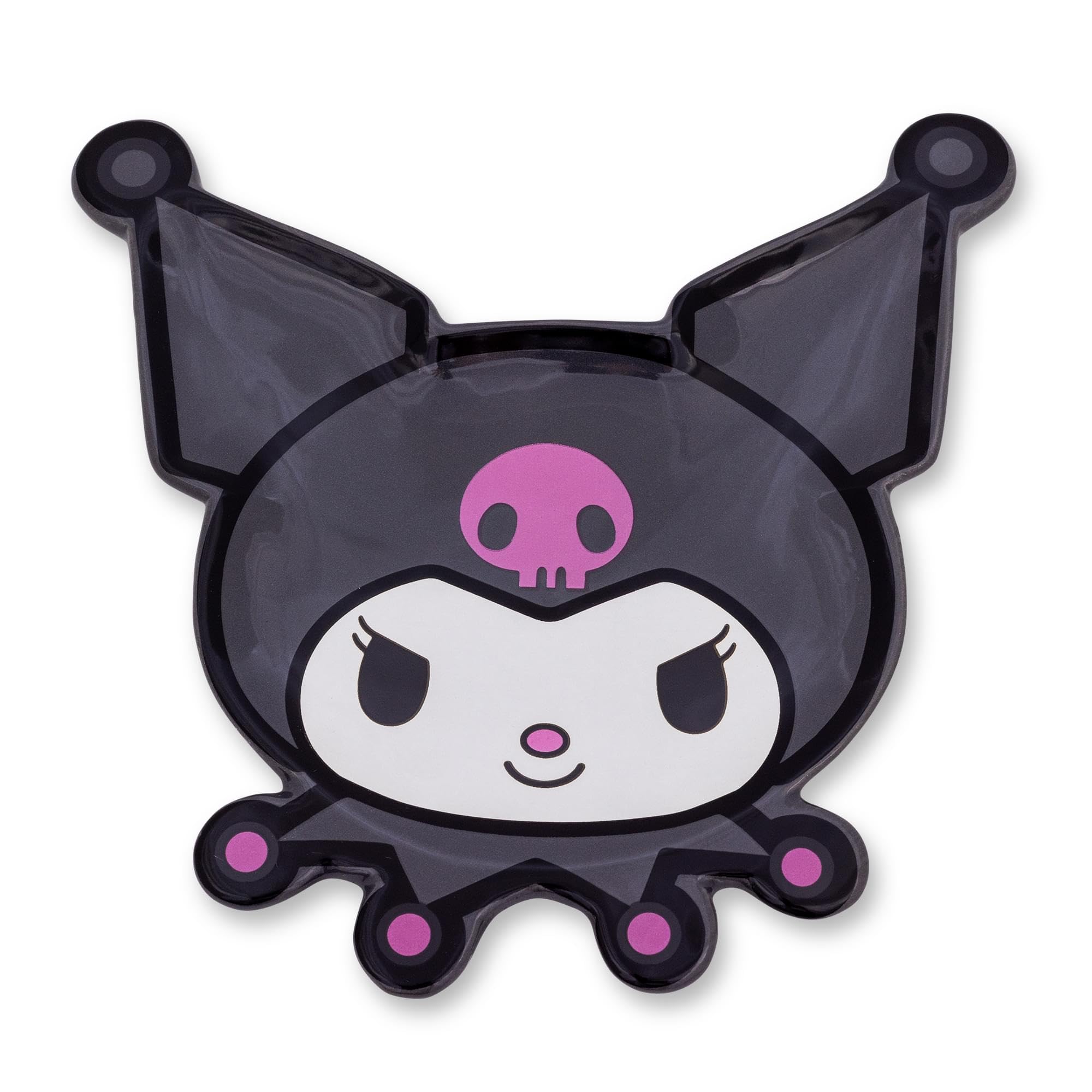 Amazon.com: Sanrio Kuromi Face Sculpted Ceramic Spoon Rest Holder