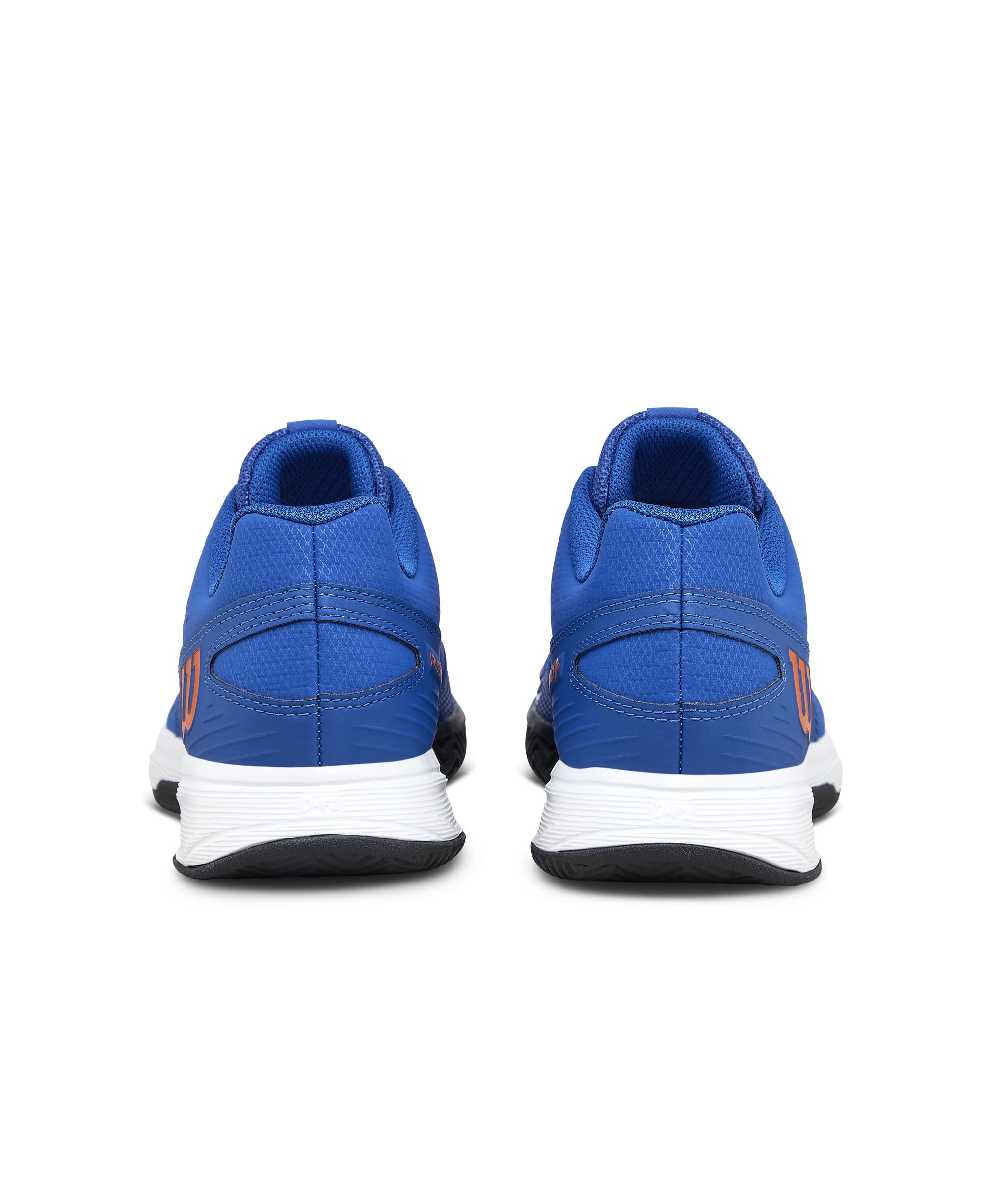 Wilson Rush Pro Lite Junior-Tennisschuh für Kinder, unisex, Deja Vu Blue/Orange Tiger/White, 6 Little Kid