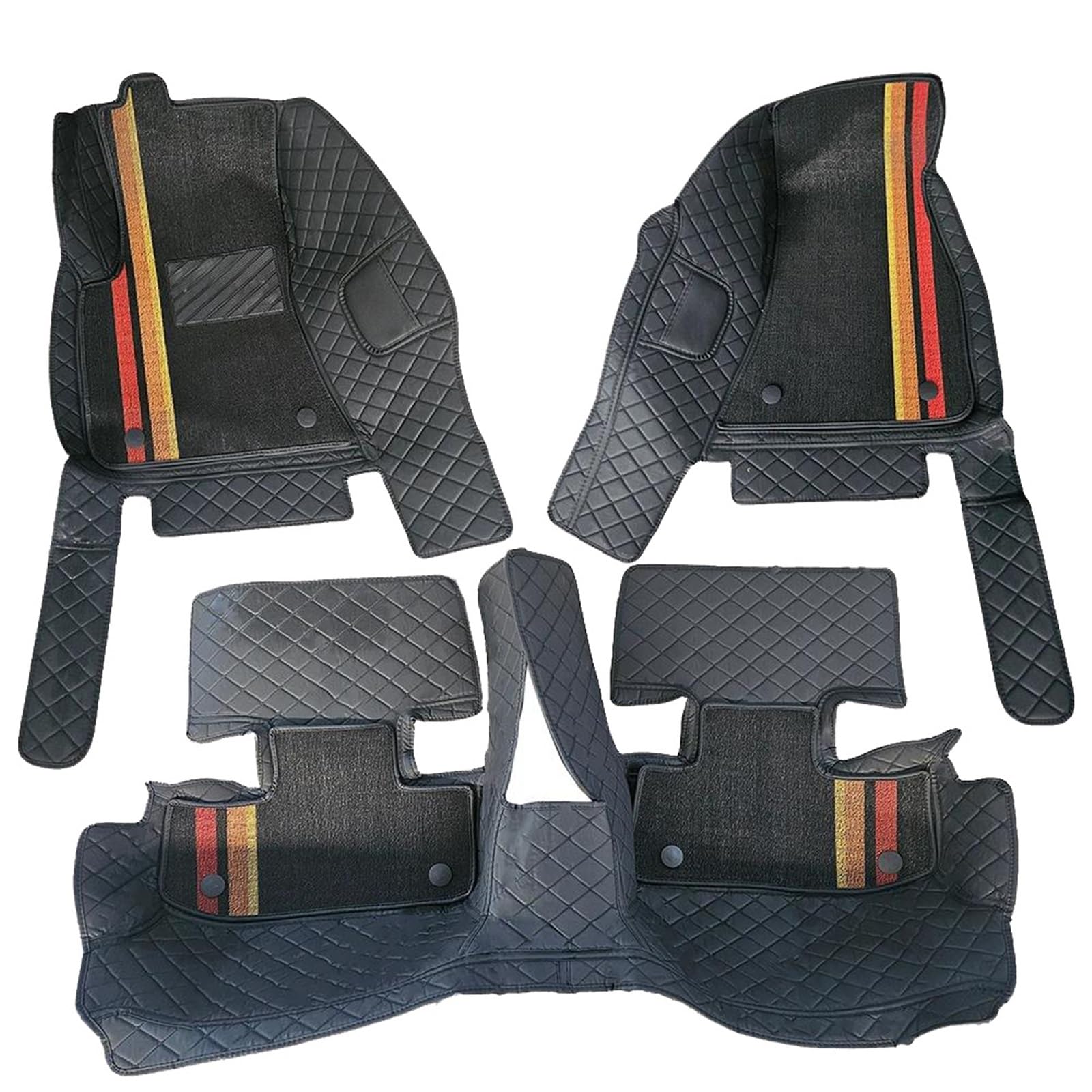Tapis de sol voiture Challenger accessoires intérieur couverture complète tapis - 7
