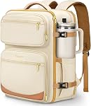 Taygeer 40L Sac à dos de voyage pour les femmes avec compartiment de chaussures Airline Taille de l'article personnel avec USB Port de recharge s'adapte 17" Ordinateur portable avec compartiment de maquillage Sac humide Poche de bouteille d'eau