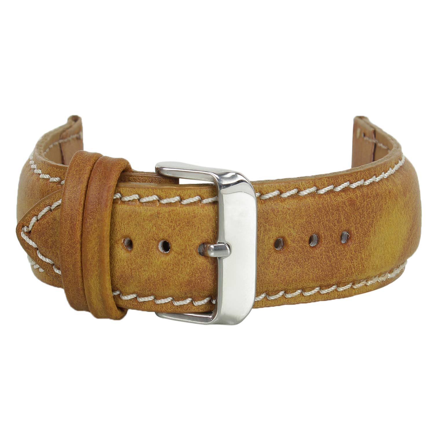 Roycee Vegan Leather Watch Strap Size 24mm (9270824) (B089NXRMW2) Amazon Price History, Amazon Price Tracker