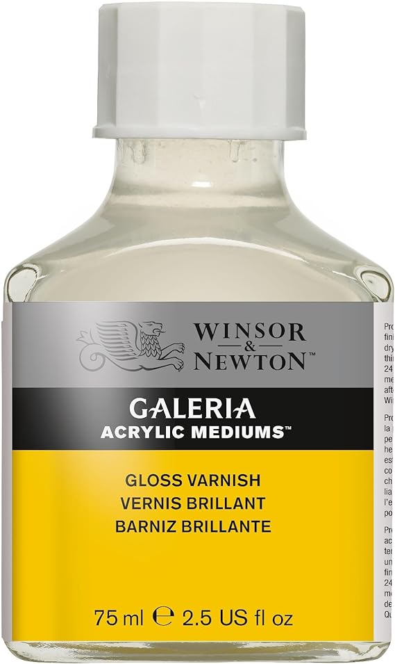 Winsor and Newton Galeria 75ml Gloss Acrylic Varnish Amazon.co.uk