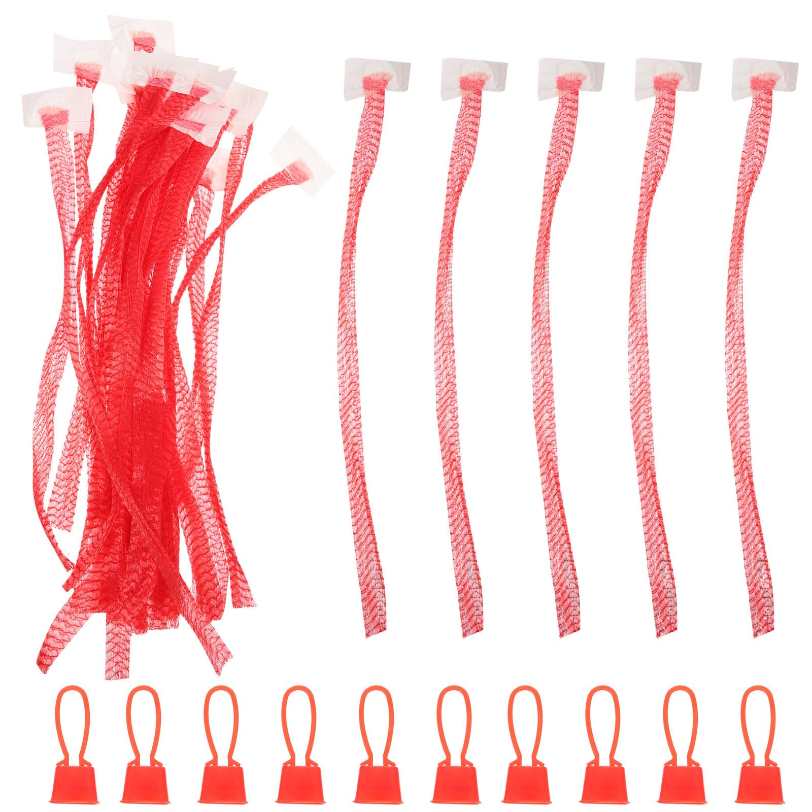Bolsas de nylon rojo para guardar alimentos sin sufrir roturas GALPADA 8