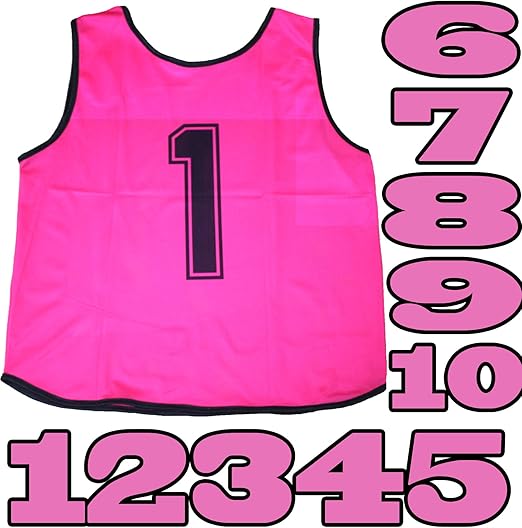 ビブス10枚セット（ピンク）