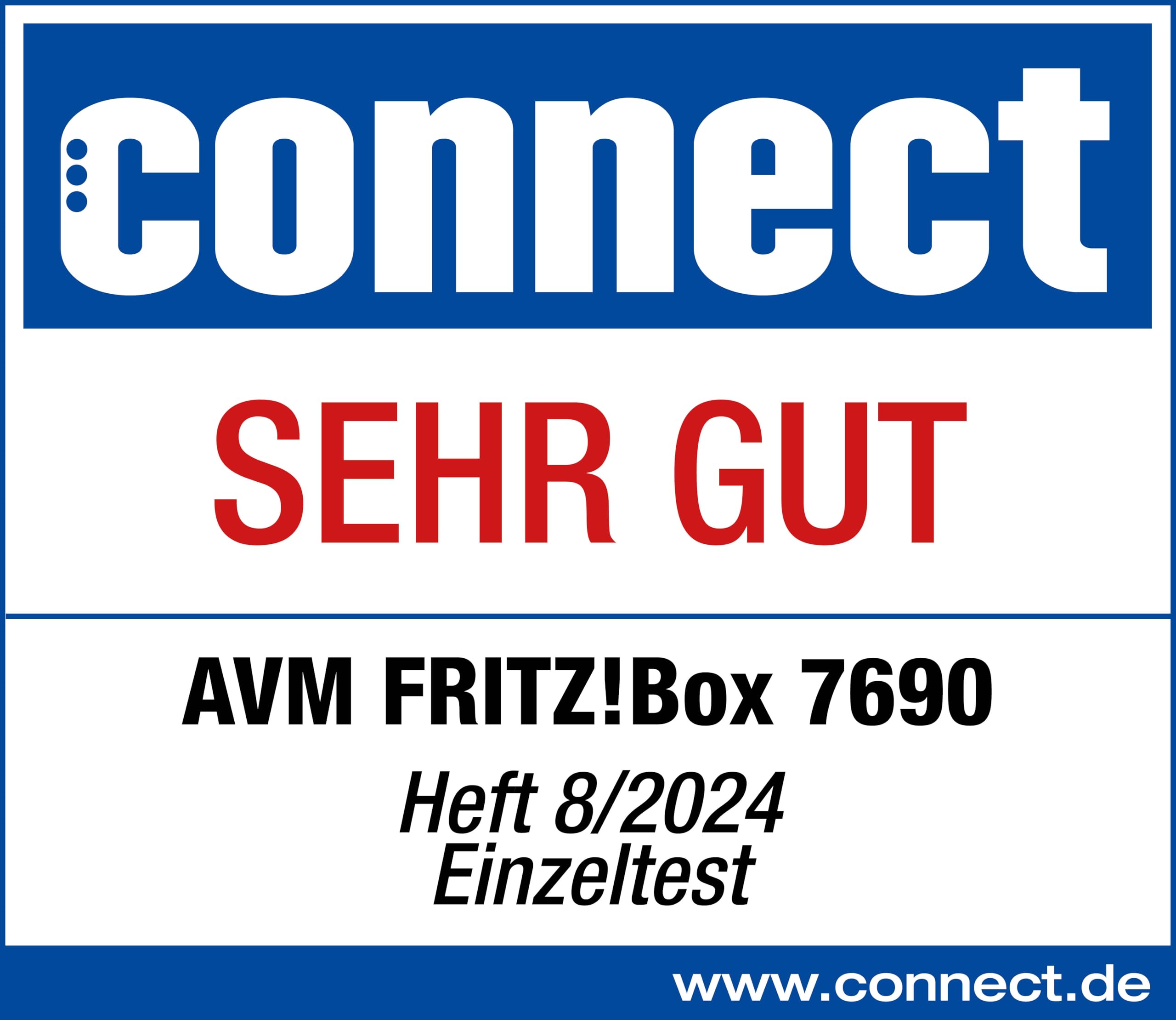 FRITZ!Box 7690 Wi-Fi 7 DSL-Router 5.760 MBit/s 5GHz 1.376 MBit/s 2,4 GHz VDSL-Supervectoring ADSL2+ WLAN Mesh DECT-Basis