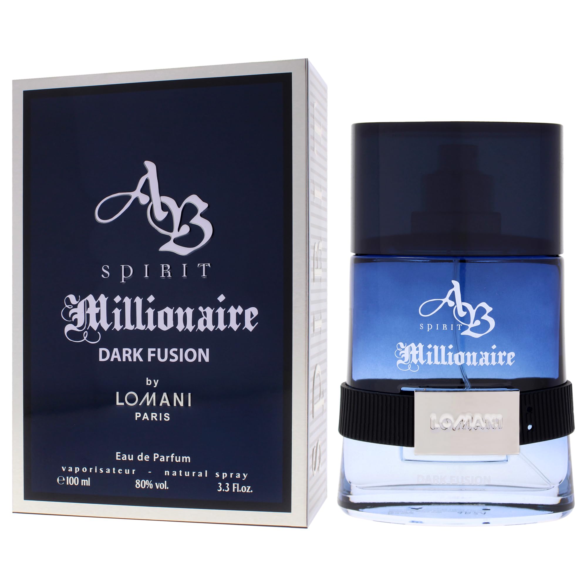 Lomani Ab Spirit Millionaire Dark Fusion For Men 3.3 oz EDP Spray