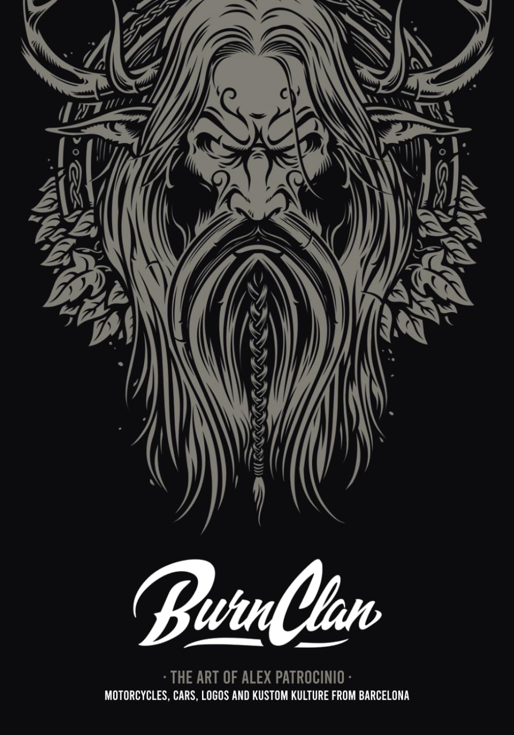 BurnClan - The Art of Alex Patrocinio: Este libro es una cuidada recopilación de ilustraciones, diseño gráfico y proyectos de identidad corporativa.
