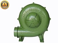 Vista 2 de 110V 250W US Style Electric Blacksmith Forge Blower Blacksmithing Coal Forge Fan air Blower Tools with 125CFM