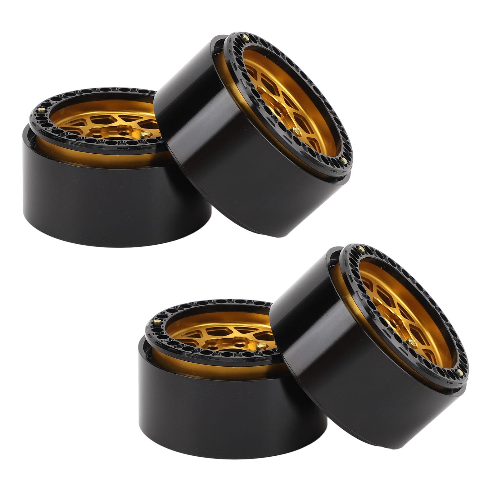 CHICIRIS 4PCS Aluminium Stopu Koła RC, 1:10 IFR SKARN PIERŚCIENI KOŁA KWIKA Z WYKORZYSTANIEMU AKTURACYJNĄ, IDEALNEJ ZOSTALNO