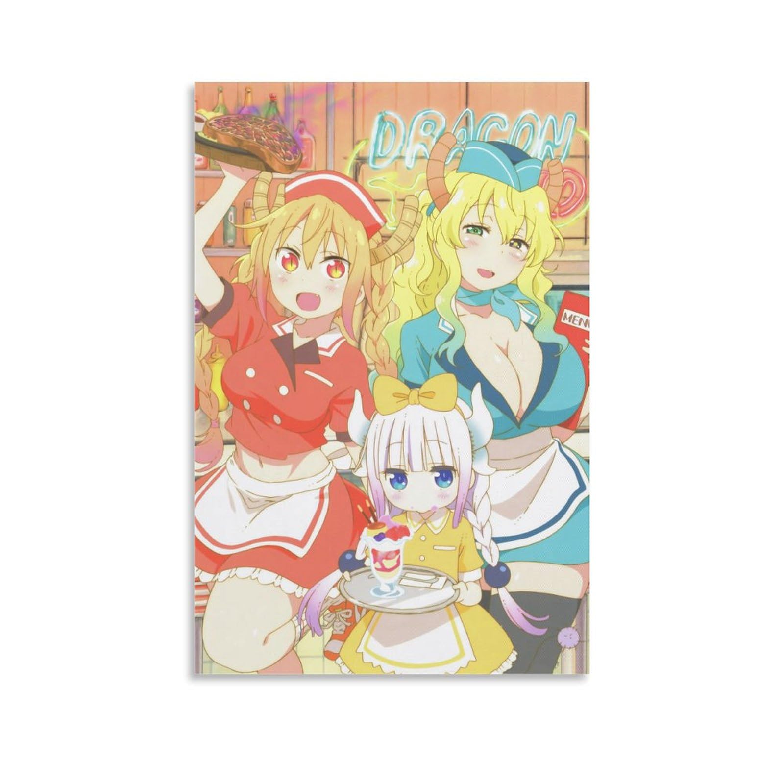 MINMIE Japan Comedy Anime Miss Kobayashi's Dragon Maid Sexy Poster