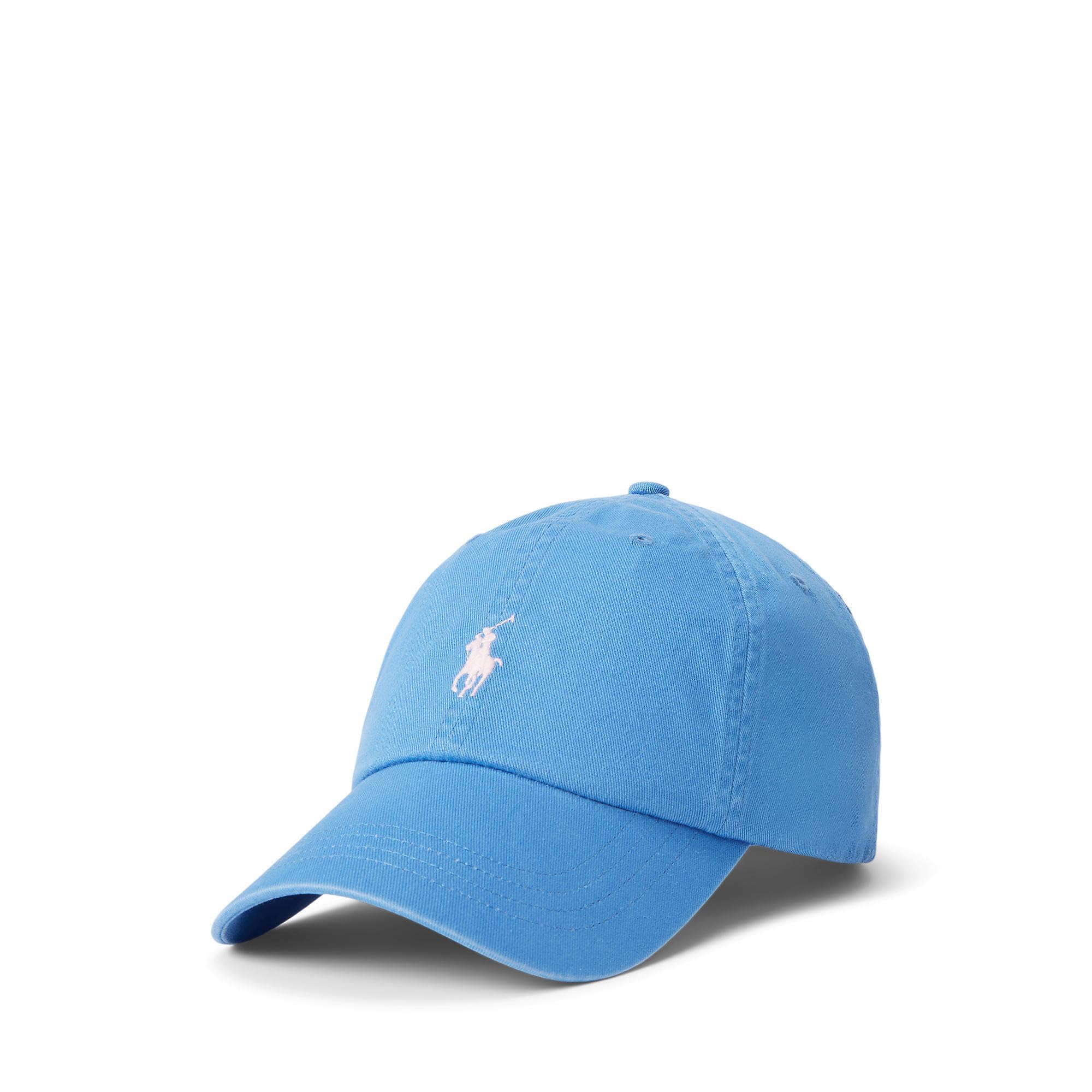 Polo Ralph Lauren Men's Cotton Chino Baseball Cap One Size New England Blue