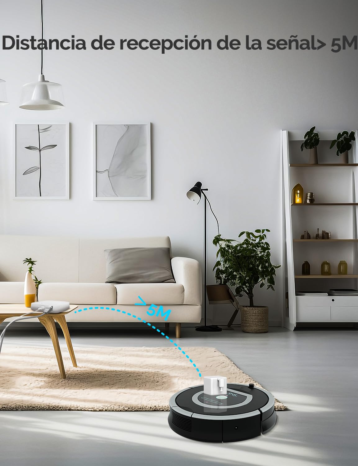 MOES Zigbee Fingerbot Plus Smart Switch Botón de palanca inteligente actualizado con control táctil, compatible con Tuya/Smart Life APP, Alexa/Google Home y Temporizador requiere MOES Zigbee HUB
