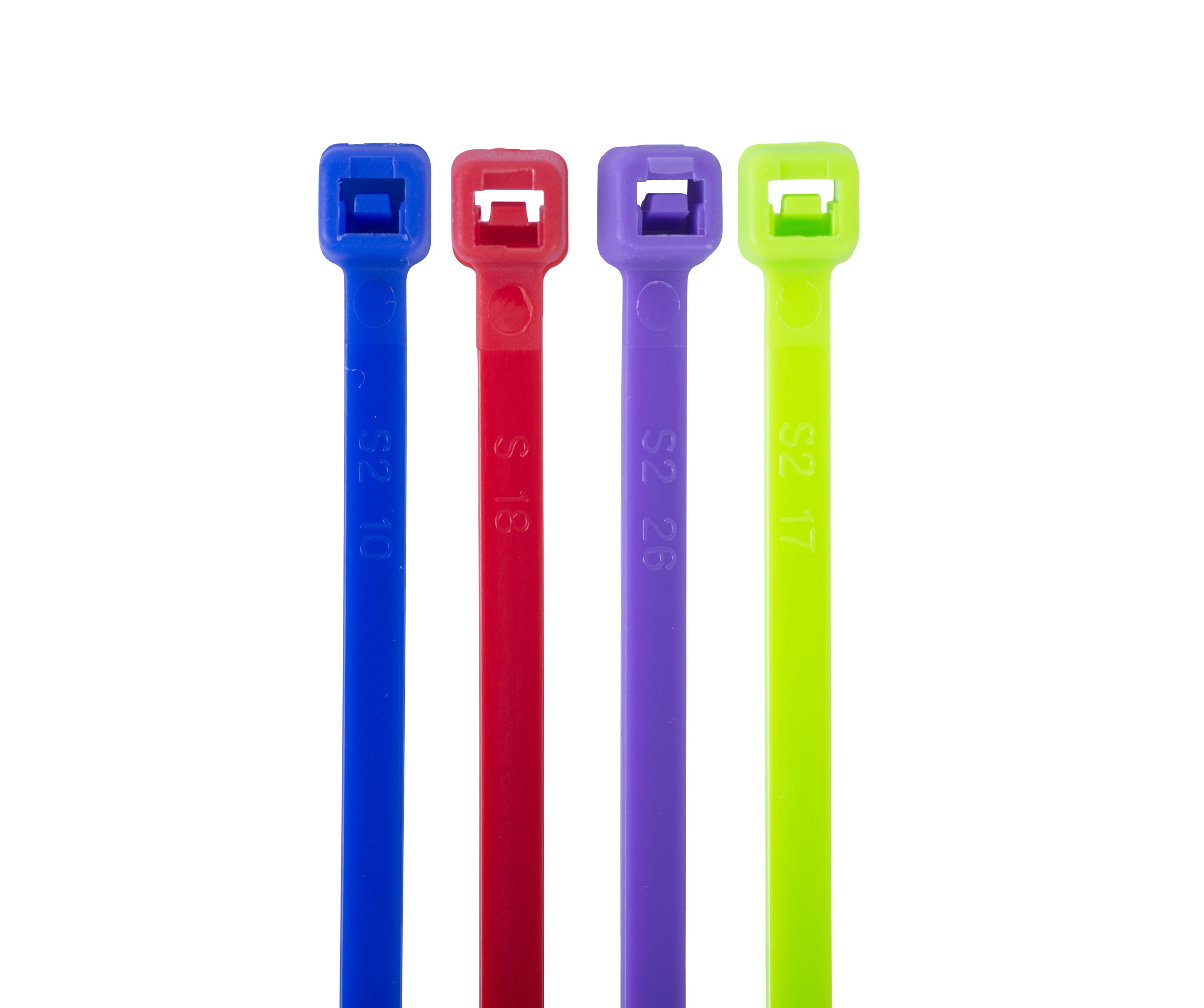 Pro Tie Light Duty, Self-Locking Nylon Cable Wire Ties for Indoor and Outdoor Use | 5.7-Inch, 40 lbs. Tensile Strength, Natural Nylon, 100-Pack (PN: N5LD100)