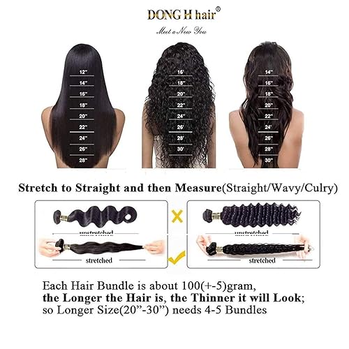 Miniatura 6 de Paquetes individuales de cabello humano virgen peruano 9A de onda profunda, paquetes individuales de ondas sueltas, paquetes húmedos y ondulados,