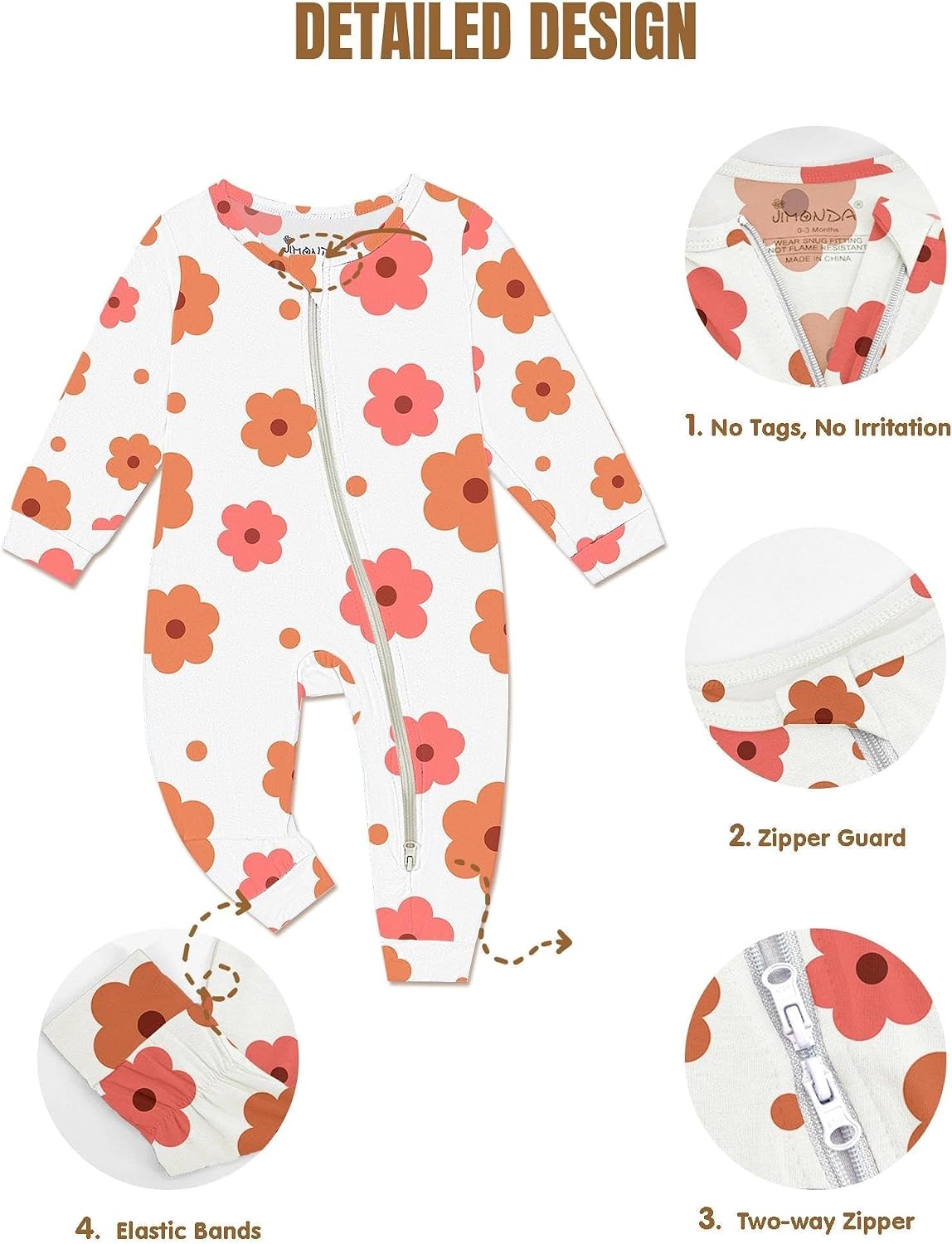 Soft Rayon Baby Footless Romper Set Girl Boy Tie-dye Jumpsuit Outfit