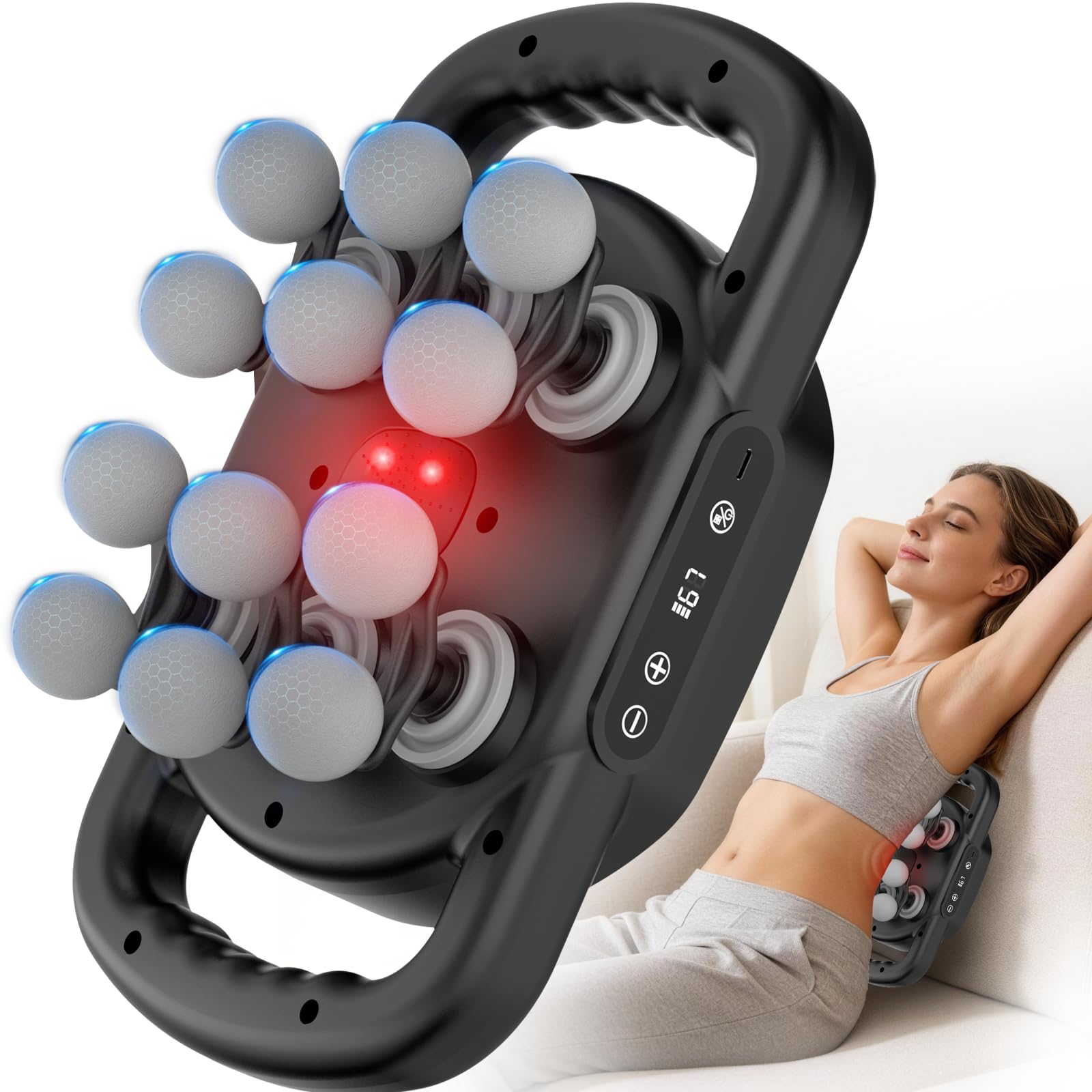 TenSine 12-Head Massage Gun