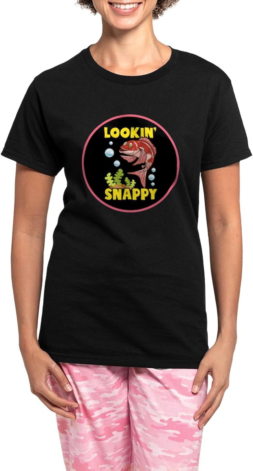 CafePress Red Snapper Fish Pajamas Womens Novelty PJ Sleepwear