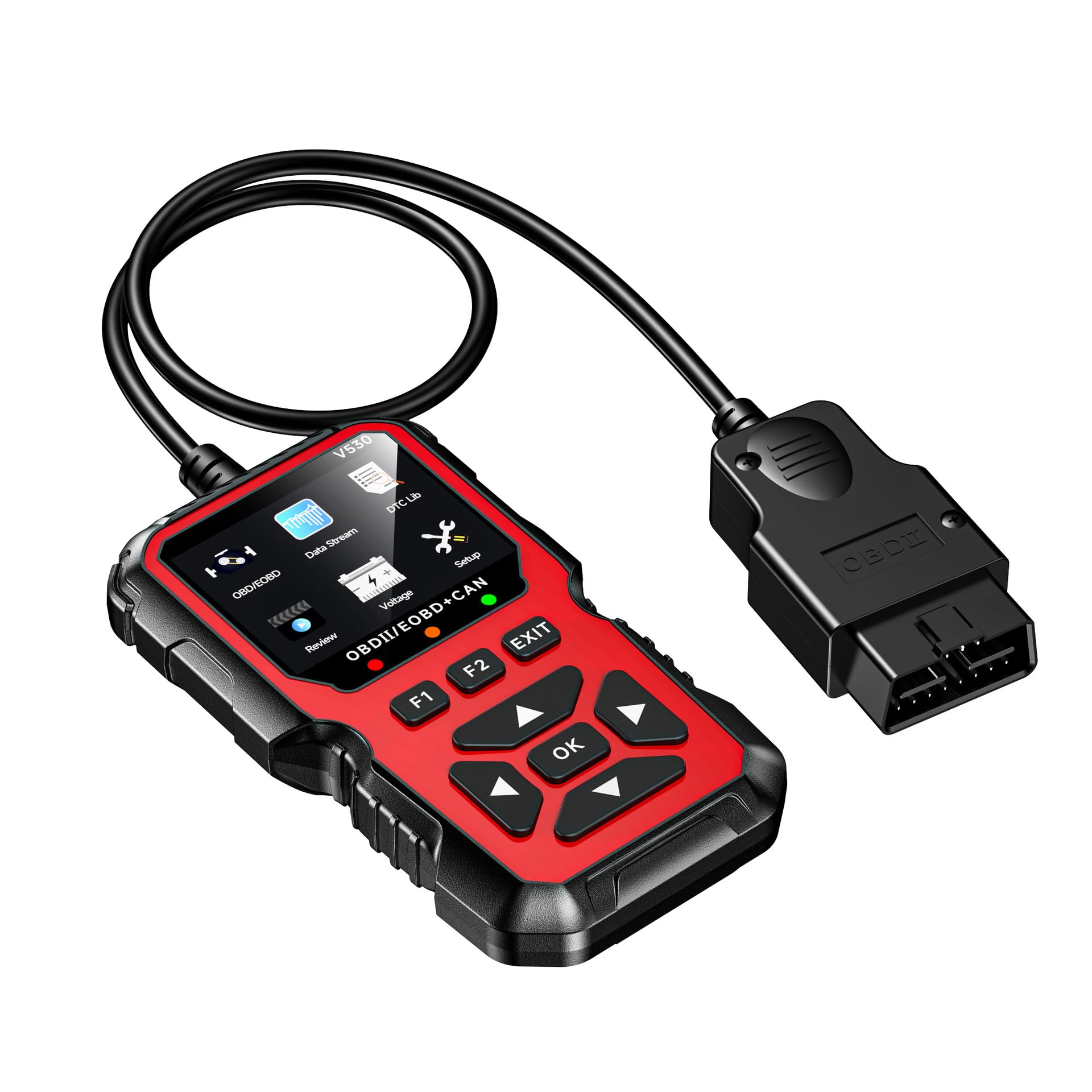 OBD2 Diagnosis para Hyundai Kona 2017 2018 2019 2020 2021 2022 2023 2024 2025 2026, Rápido Lectura Códigos Error, Portátil Diagnosis, Fiable Datos en Tiempo Real, Scanner OBD2,Red