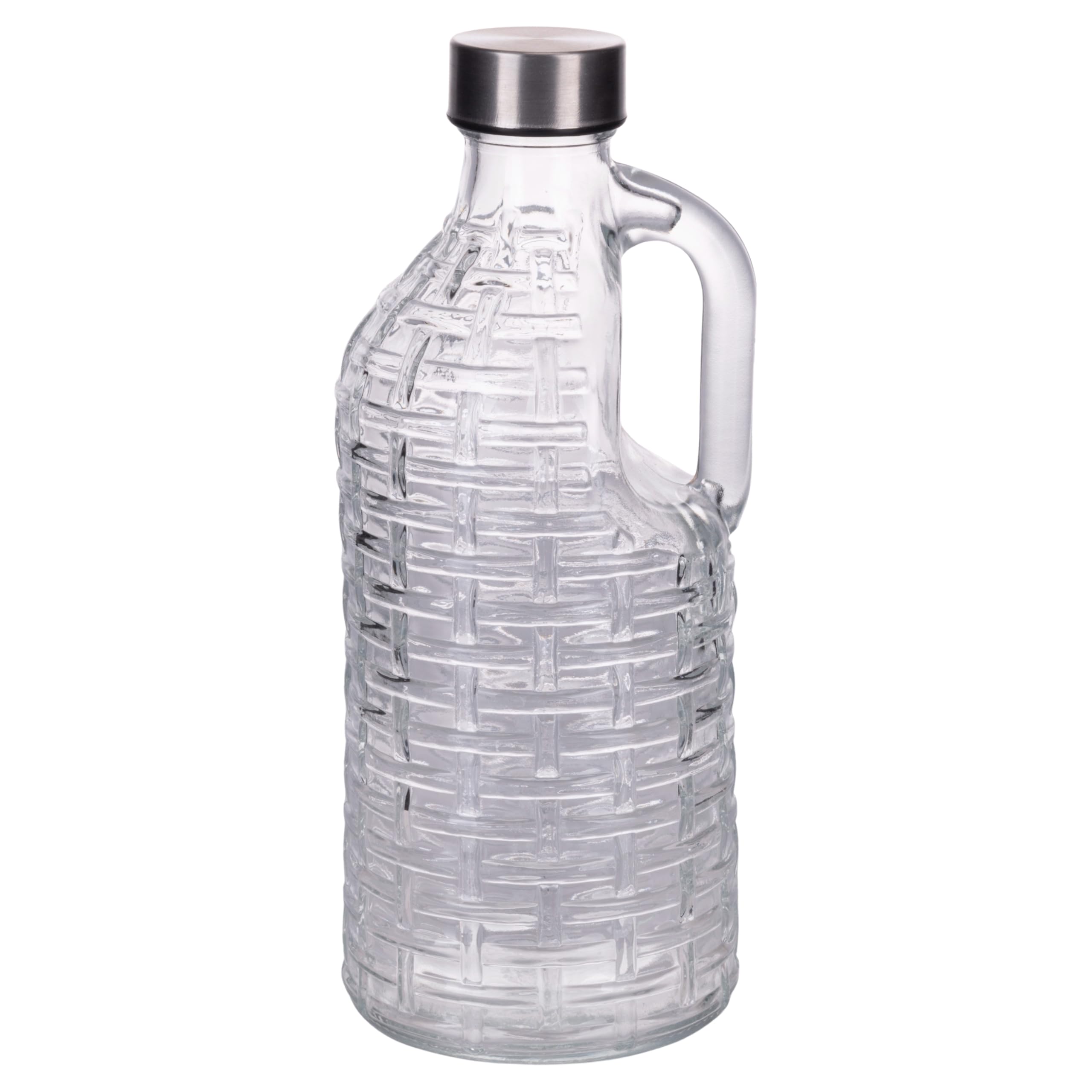 Villa D'Este Home Tivoli 1996 Pot De 750 Ml En Verre Borosilicate, Couvercle Et Cuillère En Bois D'acacia, Verre