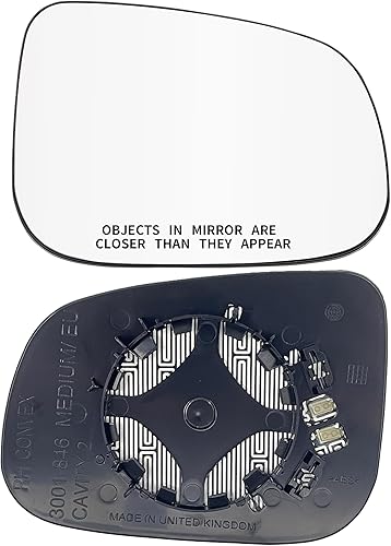 Miniatura 1 de Espejo calefactable para el lado del pasajero S60 compatible con Volvo S60 2012-2017 2012-2016 Volvo S80 2015-2018 Volvo V60 con soporte trasero