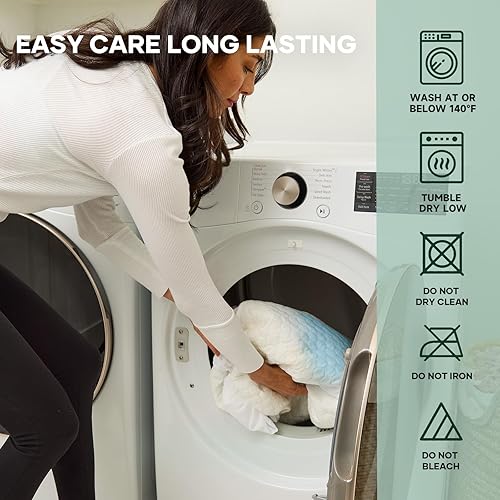 Miniatura 8 de OhGeni Protector de colchón 100% impermeable, almohadilla suave de colchón tamaño Queen, resistente al pelo de mascotas y a la enuresis de la cama,