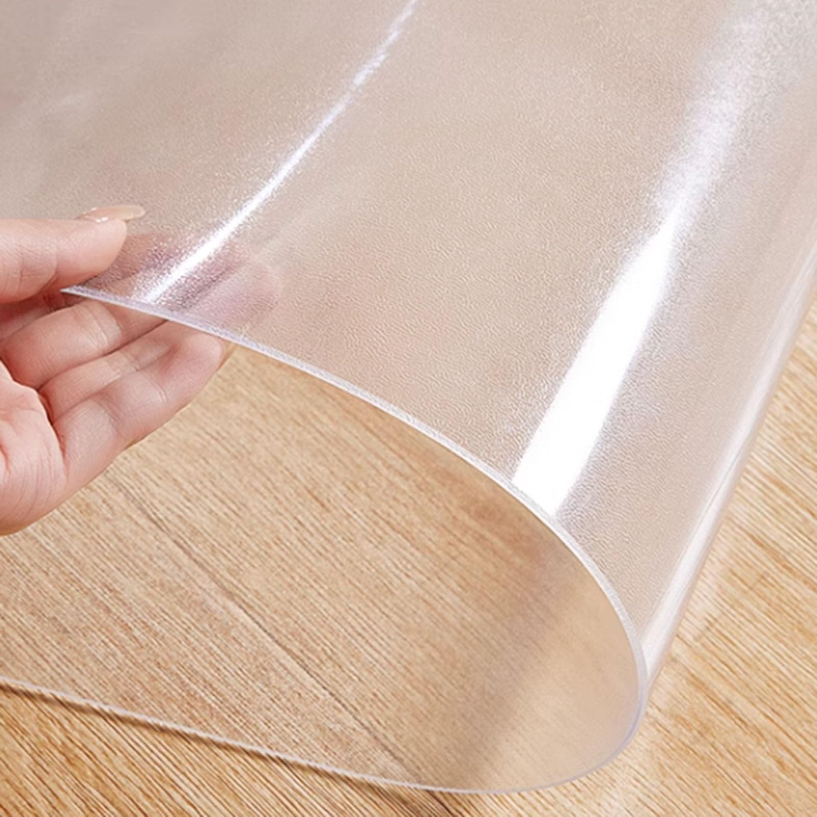 Czysty Dywan Do Drewniana Podłoga/płytki/blat Ochraniacz Na Dywanik Z Twardego Drewna 1,5 Mm Uniwersalna Rolka Winylu Do Korytarz, Przedpokój, Przedpokój, Dyw(Size:140x240cm/54.6x93.6in,Color:matowe)
