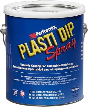 Plasti Dip Spray - 1 Gallon US Pre Mixed Sprayable Black