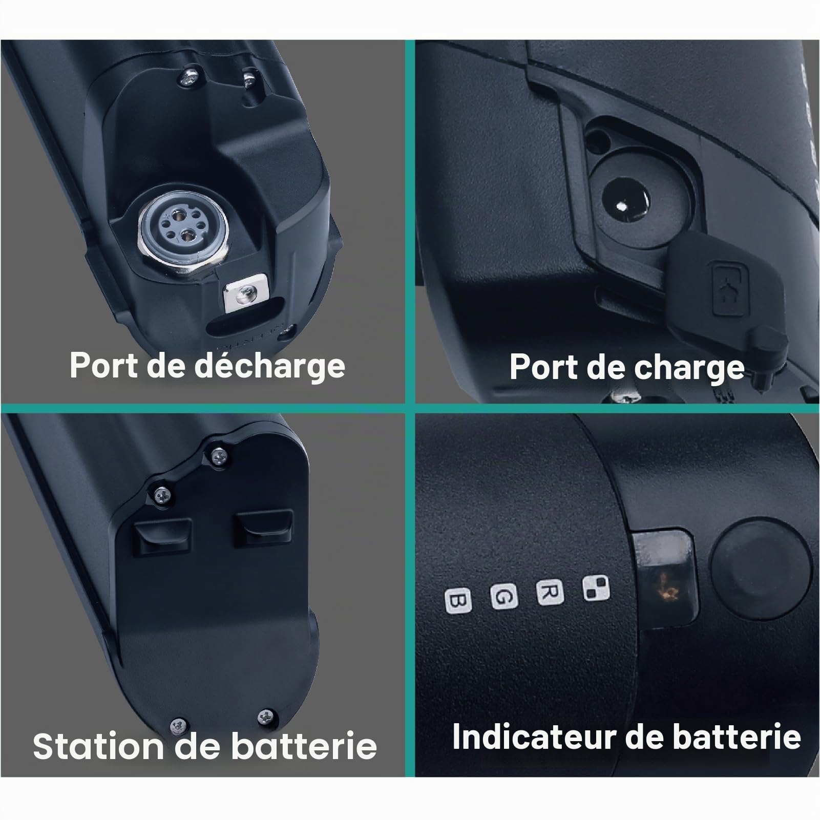 Remplacement pour Zündapp Z808 Reention EEL Pro Batteries pour 36V 11Ah E-Bike Pedelec Batterie avec Chargeur