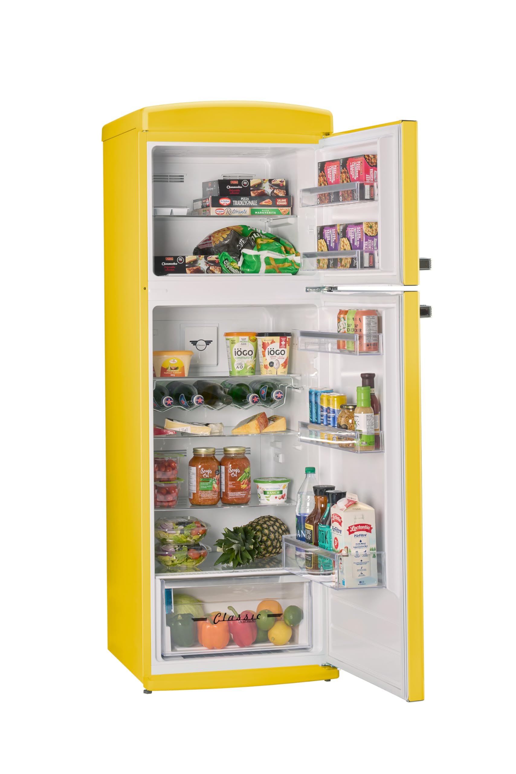 Unique Appliances Classic Retro 11 cu.ft. Top Freezer Refrigerator - Canary Yellow on Fridge.com