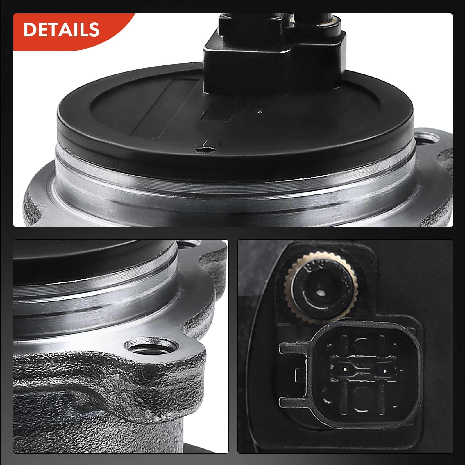 Frankberg 2 x mozzo ruota per asse posteriore C30 533 S40 II 544 V50 545 MW con ABS 2003-2012 30736885