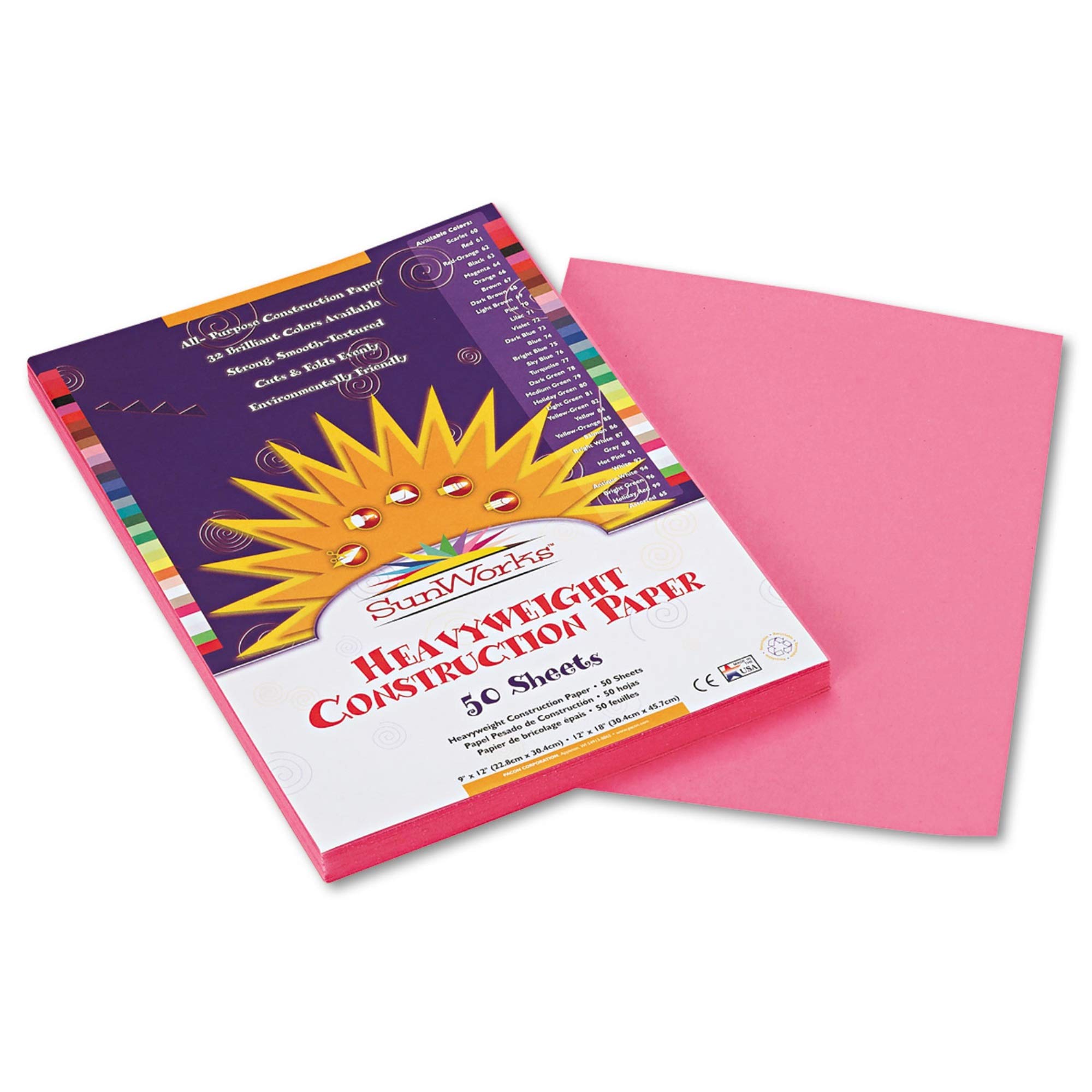 Sunworks PAPER,CNST,9X12,50PK,PK